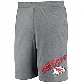 Kansas City Chiefs Concepts Sport Tactic Lounge Shorts Heathered Gray,baseball caps,new era cap wholesale,wholesale hats